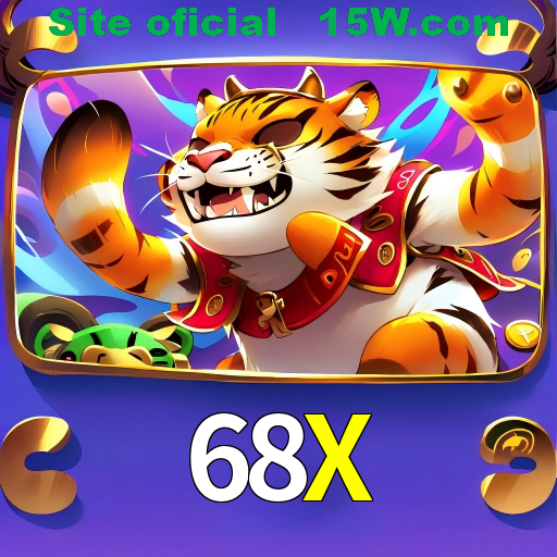 Imagem promocional da 68X mostrando a plataforma e suas vantagens